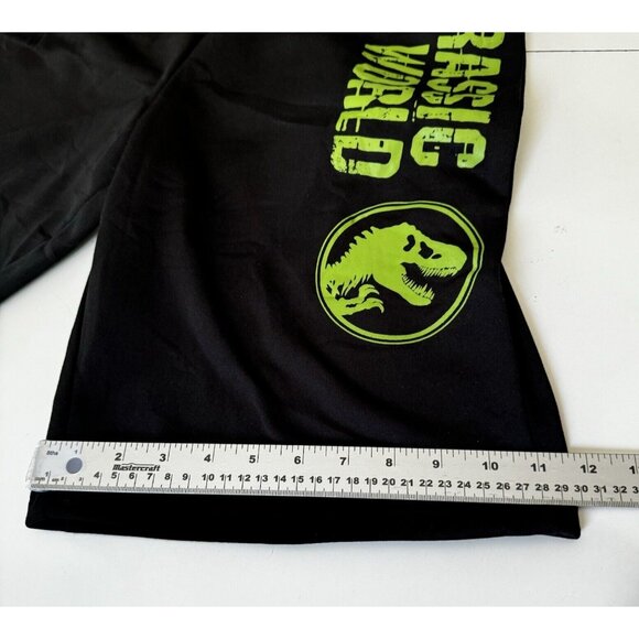 NWT Universal Studios Jurassic World Jurassic Park Mens Black S Shorts - Picture 7 of 10